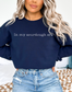 In My Sourdough Era Homesteading Sweatshirt - Audrey's Market Original Design | Available in Black and Navy