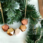 Handmade Wood Geometric Statement Necklace - The Stella