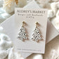 Polka Dot Christmas Tree Dangles