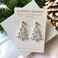 Polka Dot Christmas Tree Dangles