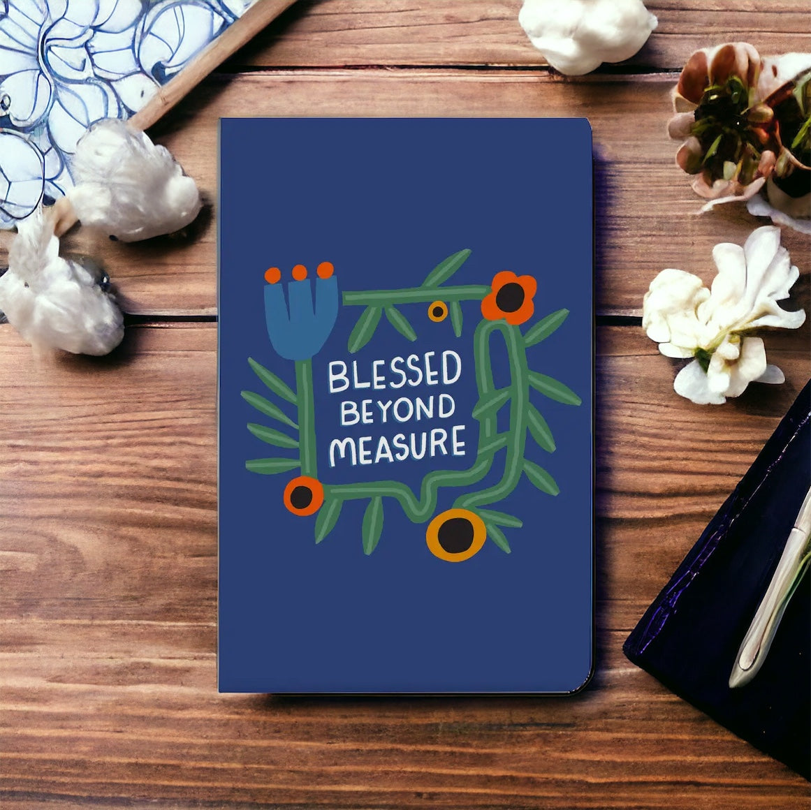 Denik - Blessed Beyond Measure Classic Layflat Journal Notebook