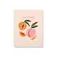 Denik - Everything's Peachy Medium Layflat Journal Notebook