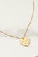 Gold Heart Minimalist Mama Necklace + FREE Gift Box