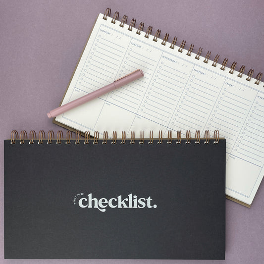 Weekly To Do Checklist Planner Stationary Set + FREE Gift!